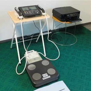 プロスポーツ選手使用モデルの体組成計を、定期的にレンタルしています。
ボディバランスが詳細に判定され、定期的に測定することで体型の推移を記録することができます。